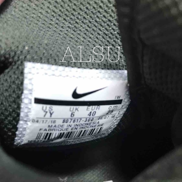 Nike Air Force 1 High LV8 GS Sequoia W AUTHENTIC - Picture 6 of 8